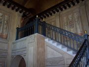 Blick auf das Innengeländer